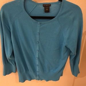 Blue Ann Taylor sweater